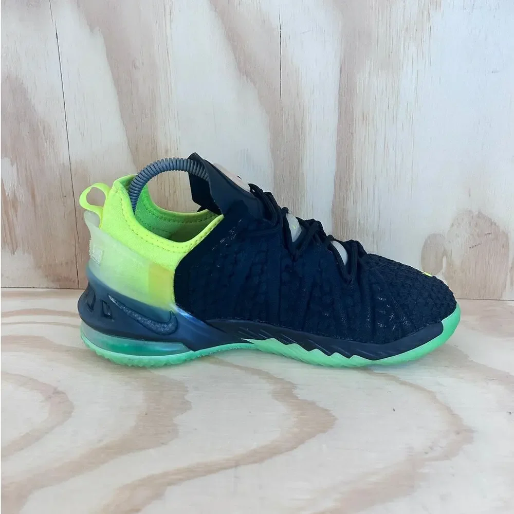 Nike - Air Zoom Max Lebron 18 - Sneakers - Black - Big Kid's - 5.5Y - CW2760-009